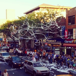 30th Ave after Greece's win of a game in the FIFA '14
